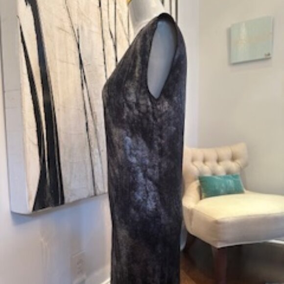 VINTAGE MICHAEL KORS COLLECTION Metallic Silk Sheath Dress – Made in Italy – 6 - Picture 7 of 14